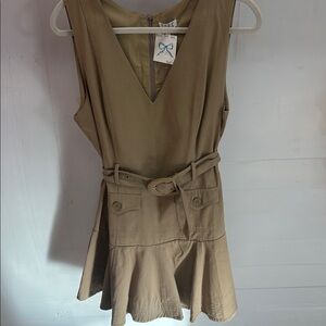TCEC Tan Sleeveless Dress